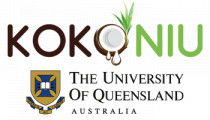 Logo for KokoNiu Group: Commercialisation of somatic embryogenesis technology to mass propagate (clone) elite 'true to type' coconut plantlets for the international and domestic markets.