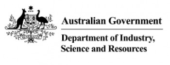 Logo for Department of Industry, Science, and Resources (DISR)
