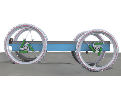 Image for Adjustable wheel for robotics